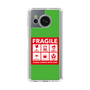 スリムプロテクションケース［ FRAGILE Sticker - Green ］