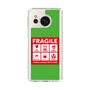 スリムプロテクションケース［ FRAGILE Sticker - Green ］