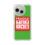 スリムプロテクションケース［ FRAGILE Sticker - Green ］