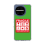 スリムプロテクションケース［ FRAGILE Sticker - Green ］