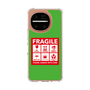 スリムプロテクションケース［ FRAGILE Sticker - Green ］