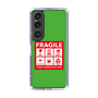 スリムプロテクションケース［ FRAGILE Sticker - Green ］