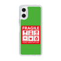 スリムプロテクションケース［ FRAGILE Sticker - Green ］