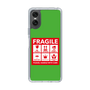 スリムプロテクションケース［ FRAGILE Sticker - Green ］