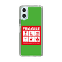 スリムプロテクションケース［ FRAGILE Sticker - Green ］