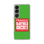 スリムプロテクションケース［ FRAGILE Sticker - Green ］