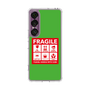 スリムプロテクションケース［ FRAGILE Sticker - Green ］