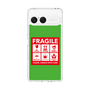 スリムプロテクションケース［ FRAGILE Sticker - Green ］