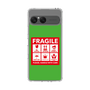 スリムプロテクションケース［ FRAGILE Sticker - Green ］