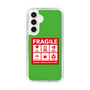 スリムプロテクションケース［ FRAGILE Sticker - Green ］