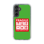 スリムプロテクションケース［ FRAGILE Sticker - Green ］