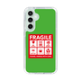 スリムプロテクションケース［ FRAGILE Sticker - Green ］