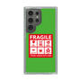 スリムプロテクションケース［ FRAGILE Sticker - Green ］