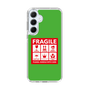 スリムプロテクションケース［ FRAGILE Sticker - Green ］