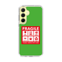 スリムプロテクションケース［ FRAGILE Sticker - Green ］