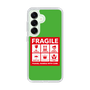 スリムプロテクションケース［ FRAGILE Sticker - Green ］