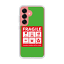 スリムプロテクションケース［ FRAGILE Sticker - Green ］