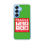 スリムプロテクションケース［ FRAGILE Sticker - Green ］