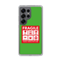 スリムプロテクションケース［ FRAGILE Sticker - Green ］