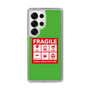 スリムプロテクションケース［ FRAGILE Sticker - Green ］