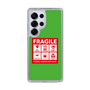 スリムプロテクションケース［ FRAGILE Sticker - Green ］