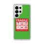 スリムプロテクションケース［ FRAGILE Sticker - Green ］