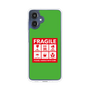 スリムプロテクションケース［ FRAGILE Sticker - Green ］