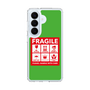 スリムプロテクションケース［ FRAGILE Sticker - Green ］