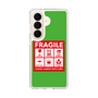 スリムプロテクションケース［ FRAGILE Sticker - Green ］