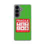スリムプロテクションケース［ FRAGILE Sticker - Green ］