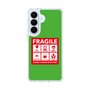 スリムプロテクションケース［ FRAGILE Sticker - Green ］