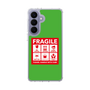 スリムプロテクションケース［ FRAGILE Sticker - Green ］