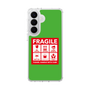 スリムプロテクションケース［ FRAGILE Sticker - Green ］