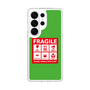 スリムプロテクションケース［ FRAGILE Sticker - Green ］