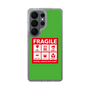 スリムプロテクションケース［ FRAGILE Sticker - Green ］