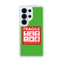スリムプロテクションケース［ FRAGILE Sticker - Green ］