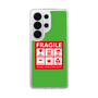 スリムプロテクションケース［ FRAGILE Sticker - Green ］