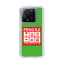 スリムプロテクションケース［ FRAGILE Sticker - Green ］