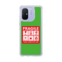 スリムプロテクションケース［ FRAGILE Sticker - Green ］
