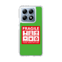スリムプロテクションケース［ FRAGILE Sticker - Green ］