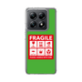 スリムプロテクションケース［ FRAGILE Sticker - Green ］