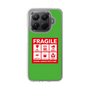 スリムプロテクションケース［ FRAGILE Sticker - Green ］