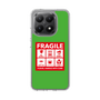 スリムプロテクションケース［ FRAGILE Sticker - Green ］
