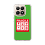 スリムプロテクションケース［ FRAGILE Sticker - Green ］
