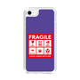 スリムプロテクションケース［ FRAGILE Sticker - Purple ］