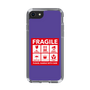 スリムプロテクションケース［ FRAGILE Sticker - Purple ］