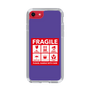 スリムプロテクションケース［ FRAGILE Sticker - Purple ］