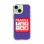 スリムプロテクションケース［ FRAGILE Sticker - Purple ］