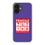 スリムプロテクションケース［ FRAGILE Sticker - Purple ］