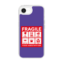 スリムプロテクションケース［ FRAGILE Sticker - Purple ］